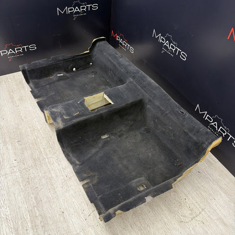 01-06 BMW E46 M3 Coupe Rear Black Floor Carpet Interior OEM