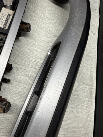 01-06 BMW E46 M3 Coupe Interior Armrests Trim Set Brushed Aluminum