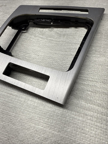 BMW E46 M3 Convertible 01-06 Aluminum Center Shift Shifter Trim OEM