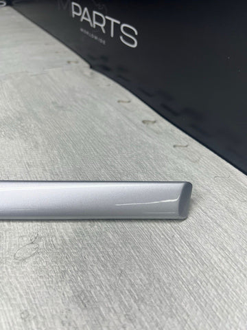 BMW 01-06 E46 M3 Rear Left Driver Quarter Panel Molding Trim Titanium Silver