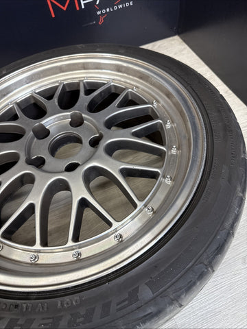 01-06 BMW E46 M3 Wheels Rims LM Style 18” Staggered 18x8 10x9