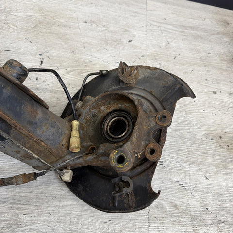 BMW E30 318is 84-92 Right Rear Trailing Arm Knuckle Hub Spindle Suspension OEM