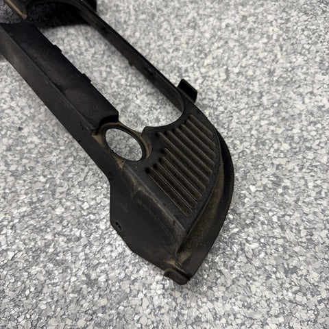 01-06 BMW E46 M3 CONVERTIBLE REAR SEAT ROLLOVER BAR TRIM COVER BLACK 8204279 OEM