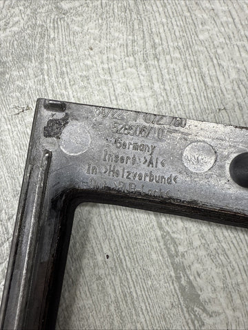 06-07 OEM BMW E63 E64 M6 Front Dash Center Console Carbon Trim 3pc Set