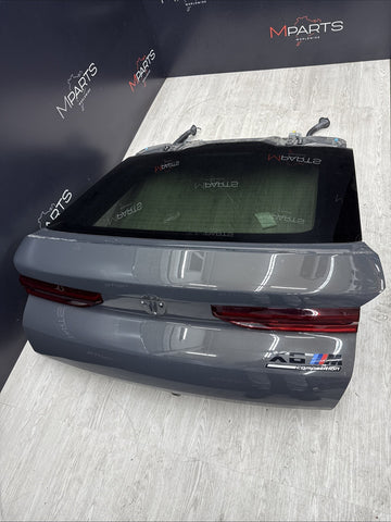 (PICKUP ONLY) 20-25 BMW F96 X6 X6M REAR TRUNK LID LIFTGATE W/ CAMERA DRAVIT GREY