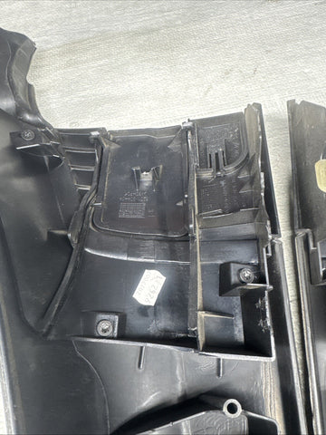 01-06 BMW E46 M3 CONVERTIBLE REAR INTERIOR QUARTER TRIMS COVERS PANELS BLACK