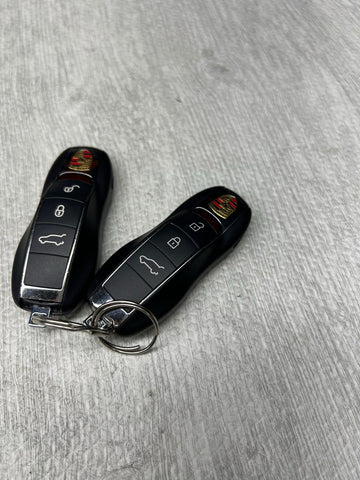 (2) Key Fob Fobs Porsche Cayenne Cayman Macan (KR55WK50138) OEM