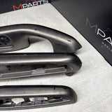 01-06 BMW E46 M3 Convertible Interior Armrests Trim Set Titan Shadow Black
