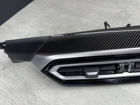 2023-2025 BMW G80 M3 G82 G83 M4 Front Dash Trim Strip Carbon Fiber Vents OEM