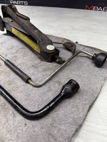 01-06 BMW E30 325 330 M3 Emergency Trunk Tool Tools Jack Wrench Kit Set OEM