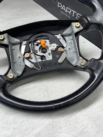 96-99 BMW E36 M3 M-TECH 4-SPOKE LEATHER STEERING WHEEL OEM