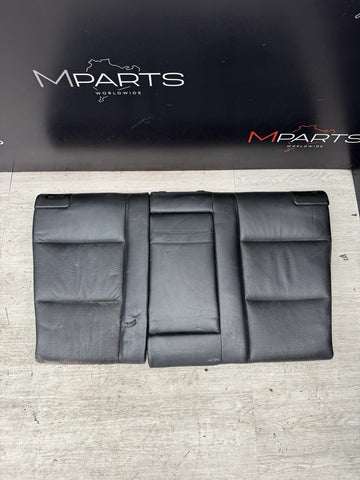 BMW 2000-2003 E39 M5 OEM INTERIOR LEATHER REAR SEATS FOLD DOWN BACK REST BLACK