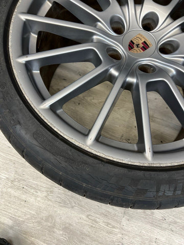 2010-2016 PORSCHE PANAMERA REAR FACTORY BBS WHEEL RIM 11,5Jx20" +TIRE 295/35 R20