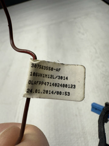 BMW F30 F32 F36 F80 F82 F25 F20 Steering Wheel Harness OEM 307583550