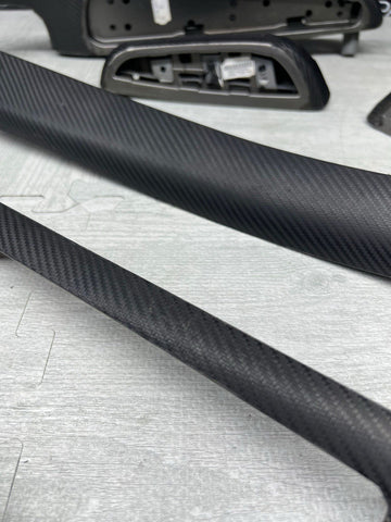 01-06 BMW E46 M3 Convertible Interior Armrests Trim Set Titan Shadow Grey