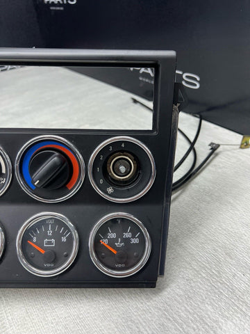 98-02 BMW Z3 M Z3M Trim Center Console Gauge Climate Controls Black 51162491387