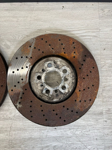 FRONT BRAKE ROTORS DISCS SET BMW 20-24 F98 F97 X3M X4M OEM