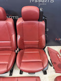 01-06 BMW E46 M3 OEM Complete Convertible Interior Imola Red Powered Heated