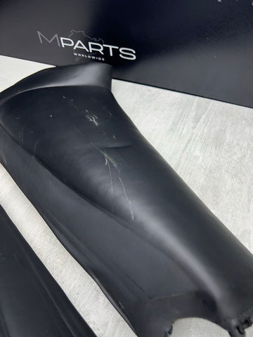 BMW E46 01-05 325ci 330ci M3 Coupe Rear Side Seat Bolsters Black