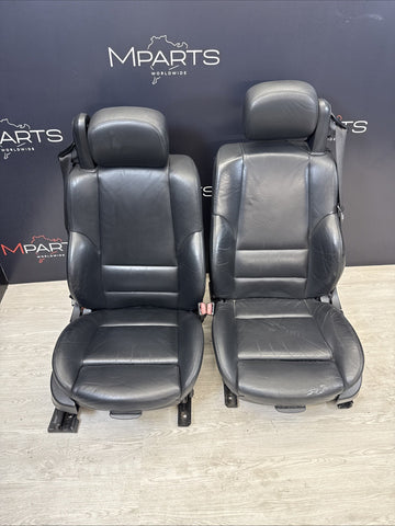 01-06 BMW E46 M3 Convertible Interior Front Heated Seats Black