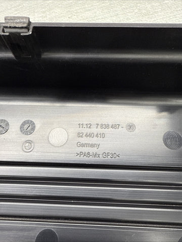 08-13 BMW E90 E92 E93 M3 V8 S65 Left Coil Pack Engine Shield Cover Trim Panel