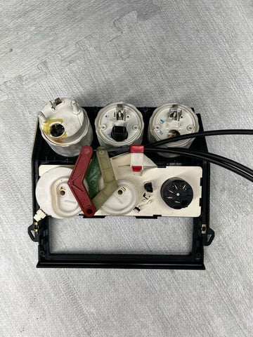 98-02 BMW Z3 M Z3M Trim Center Console Gauge Climate Controls Black 51162491387