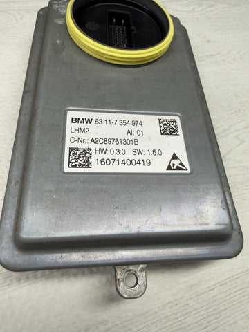 2014-2017 BMW 4-Series F32 F33 F80 M3 Left LED Headlight Modules Ballasts OEM