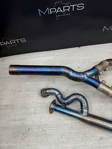 Valvetronic Designs Valved Titanium Full Exhaust w/ Burnt Tips 20-25 BMW G87 M2