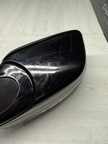 BMW 19-25 840 M850 M8 G14 G15 RIGHT MIRROR W/ BLIND SPOT CARBON FIBER *Crack