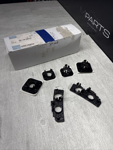 New Genuine BMW 3 F30 F31 14-18 Front Bumper PDC Sensor Cover SET 7445076 OEM