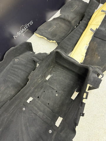 Floor Interior Carpets Black 981551011 Porsche 22-25 718 Cayman GT4 RS