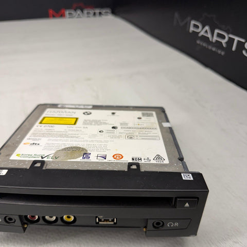 BMW F02 F10 F13 F15 535 750 Rear Entertainment CD DVD Changer Player HARMAN OEM
