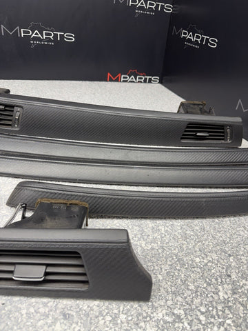 08-13 BMW E92 M3 Interior Trim Set Carbon Leather OEM