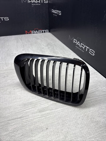 01-06 BMW E46 M3 Front Kidney Grille Right Passenger Gloss Black