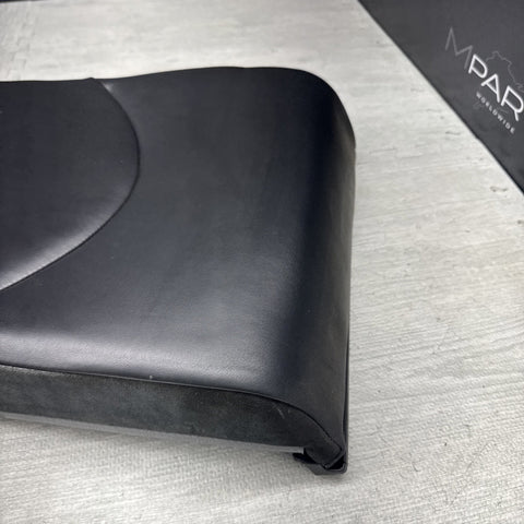 2001-2006 BMW E46 M3 Coupe Rear Top Seat Black Napa Leather OEM *Notes*
