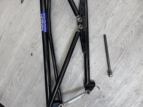 MASON BMW CHASSIS PERFORMANCE ENG. E46 M3 Rear X Brace Steel Support *Notes*