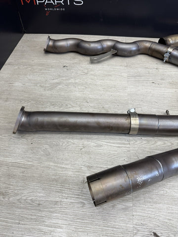 21-25 BMW G80 G82 G83 M3 M4 CATBACK EXHAUST MUFFLER VALVETECH + AKRAPOVIC TIPS