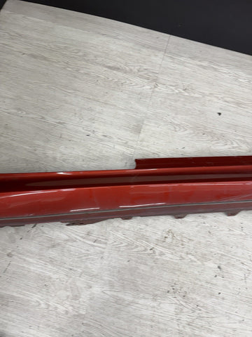 15-20 OEM BMW F82 F83 M4 Right Passenger Side Skirt Rocker Panel Sakhir Orange