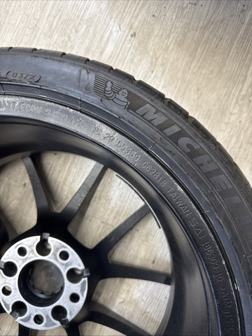 OEM BMW 15-20 F80 F82 F83 M3 M4 CS Wheel Rim 19x9 Front Orbit Grey + Michelin 4S