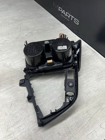 15-20 BMW F80 F82 F83 M3 M4 Front Cup Holder Center Console Leather Trim