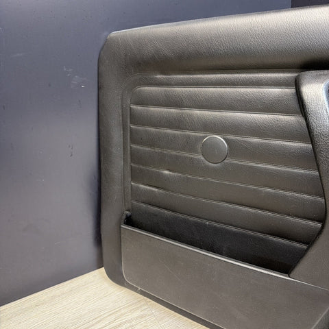BMW E30 318is Coupe Right Passenger Side Door Card Panel Black