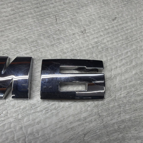 BMW E63 E64 M6 Genuine Rear Trunk Emblem "M6" Lettering Decal Badge 2004-10