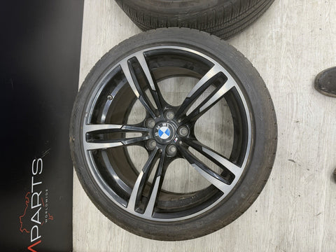 BMW 15-20 F80 F82 F83 M3 M4 Style 437M M Double Spoke Rims Wheels OEM