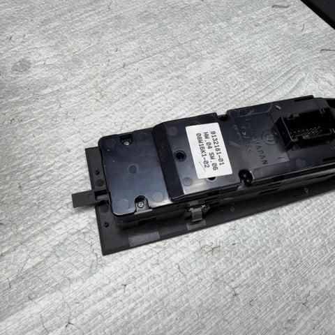 2007–2013 BMW 3 Series E93 Driver Convertible Master Window Switch OEM 9132181