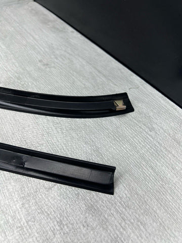 98-02 BMW E37 Z3M Z3 FRONT WINDSHIELD MOULDINGS PANEL TRIMS OEM 51448399386