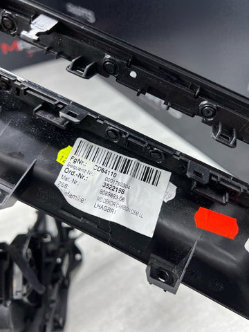 Center Dash Console Carbon Fiber Trims Panels 51168096321 51169396502 BMW F92 M8