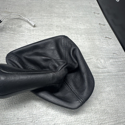 2008-2013 BMW E90 E92 E93 M3 LEATHER SHIFTER shift gear KNOB 6-SPEED ORIGINAL
