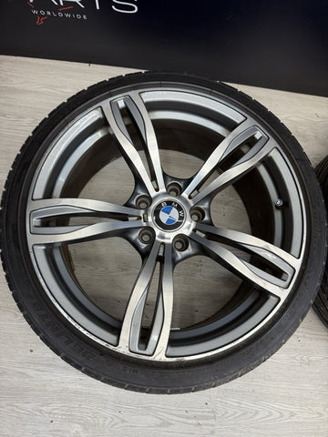 BMW F06 F10 F13 M6 Rims Wheels 19x8.5 19x9.5 Double Spoke 351 Replicas