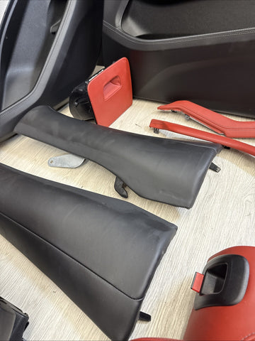 20-25 BMW G06 F96 X6M Original Sakhir Orange Interior Seats Complete