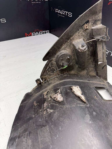 OEM BMW E46 M3 Front Left Splash Shield + Temp Sensors Guard *Cracked